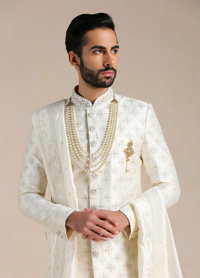 Manyavar dress for on sale groom